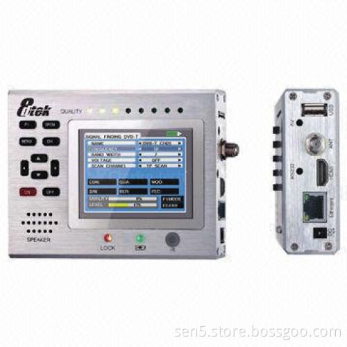 DVB-T2/DVB-C Satellite Digital Meter, BER, S/N, MER, FEC Measurement
